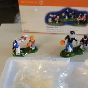 Halloween Kids (Set Of 3) Snow Village